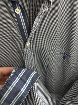Camisa Gant Azul Talla M