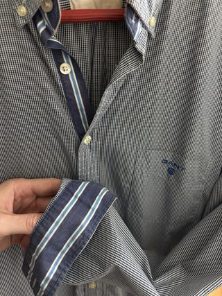 Camisa Gant Azul Talla M