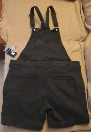 Peto vaquero corto negro