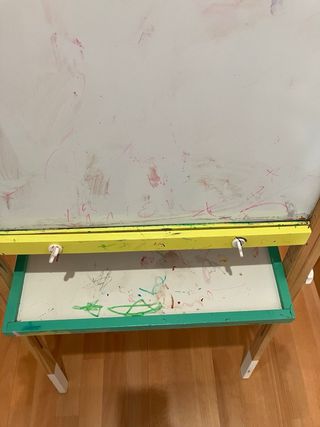 Pizarra infantil 2 en 1