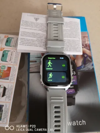 Reloj Inteligente Gris