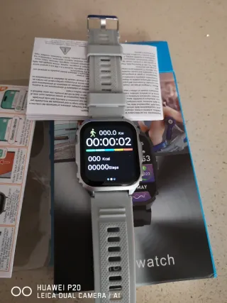 Reloj Inteligente Gris