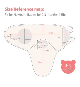 Saco/Swaddle Bebé 0-3 Meses