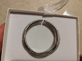 Bracciale rigido con strass