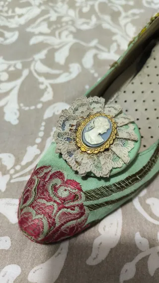 Traje de Fallera talla 46/48 con tela para sacar.