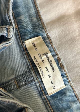 Conjunto Stradivarius: Jeans y Top Negro