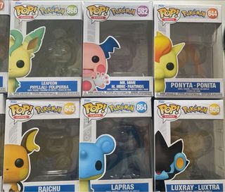 Cajas Funko Pop Pokémon Vacías