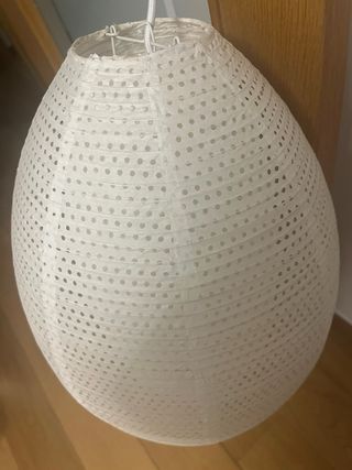 Lámpara de techo colgante blanca