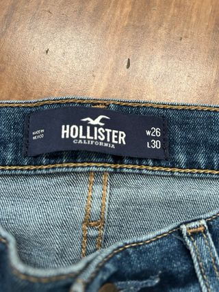 Pantalón vaquero Hollister chico azul