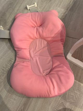 Bañera bebé plegable con cojín