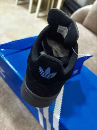 Adidas Campus Zapatillas Negras y Grises Mujer