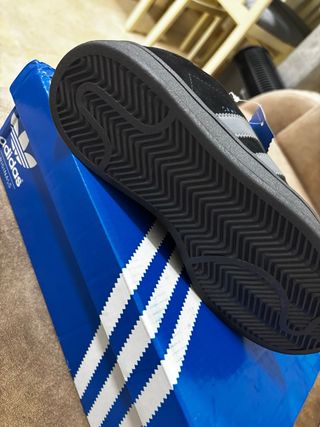 Adidas Campus Zapatillas Negras y Grises Mujer