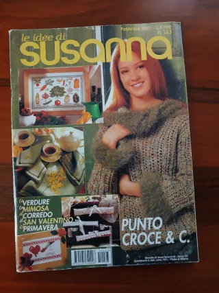 3 riviste punto croce Le idee di Susanna