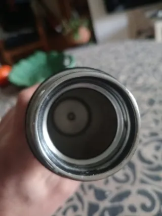 Botella termo HUROM negra