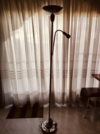 Lámpara de estudio con brazo flexible