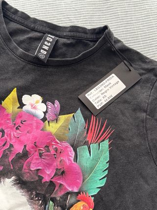 Camiseta Frida Kahlo nueva con etiquetas Talla XS
