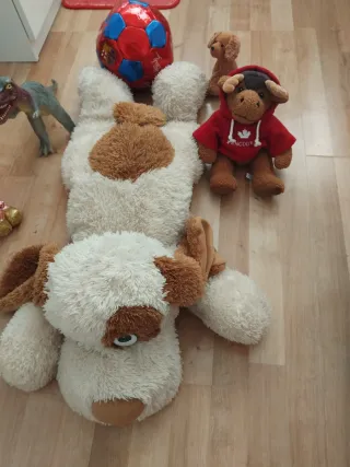 Lote de Juguetes: Pelota, Dinosaurio, Perro