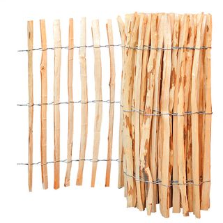 1.5 x 5 m Empalizada de Avellano para Jardín