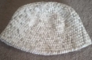 Gorro de lana tejido a mano