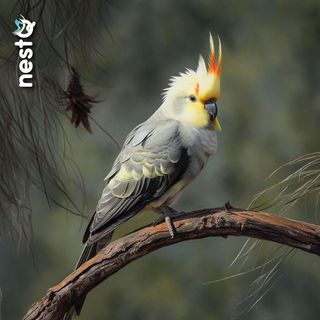 Nido para Aves NestQ 30cm Cotorras Ninfas