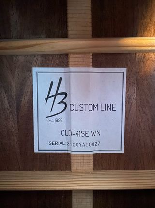 Guitarra Harley B CLD-41SE WN