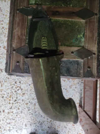 Antigua plancha de carbón principios siglo XX