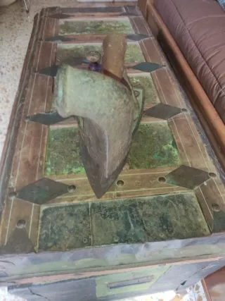 Antigua plancha de carbón principios siglo XX