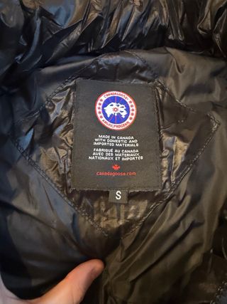 Chaleco Canada Goose Negro