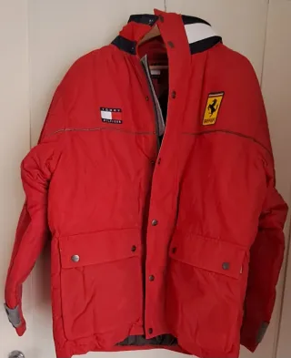 Giacca Tommy Hilfiger Ferrari Vintage Rossa