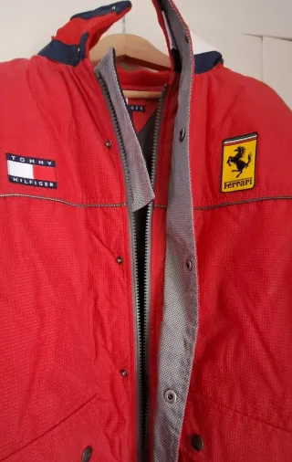 Giacca Tommy Hilfiger Ferrari Vintage Rossa