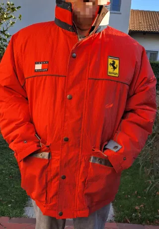 Giacca Tommy Hilfiger Ferrari Vintage Rossa