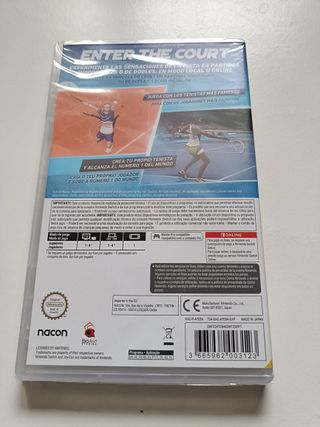 Tennis World Tour 2 Nintendo Switch PRECINTADO
