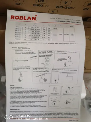 Foco LED Roblan 30W 2600Lm 3000K