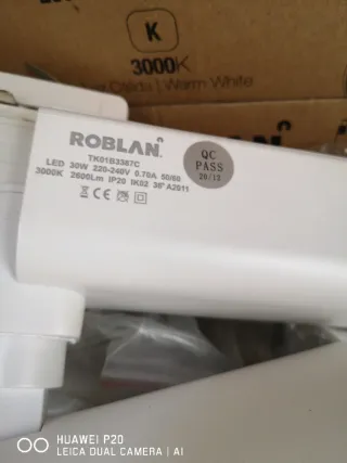 Foco LED Roblan 30W 2600Lm 3000K