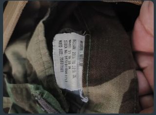 Traje Camuflaje 3 Piezas