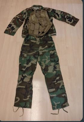 Traje Camuflaje 3 Piezas
