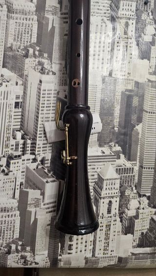 Flauta dulce tenor Mollenhauer antigua