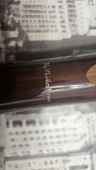 Flauta dulce tenor Mollenhauer antigua