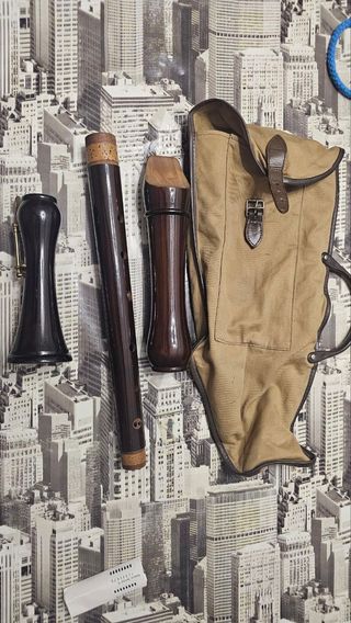 Flauta dulce tenor Mollenhauer antigua