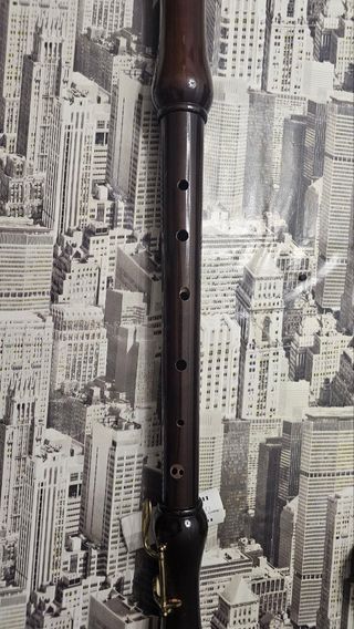 Flauta dulce tenor Mollenhauer antigua