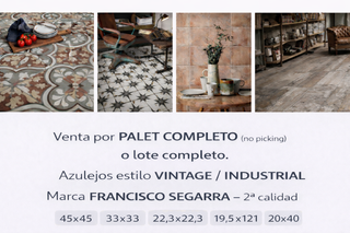 Azulejo Francisco Segarra - 2a calidad