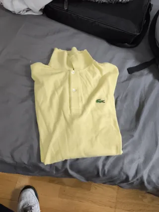 Polo Lacoste Amarillo