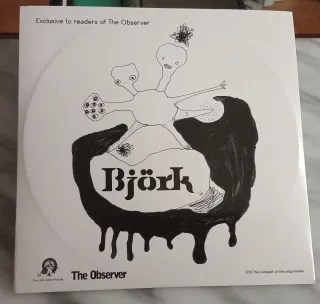 CD esclusivo 5 tracce Björk - The Observer