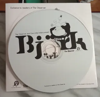CD esclusivo 5 tracce Björk - The Observer