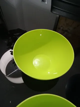 Juego de 4 Platos  y 3 boles Aperitivo