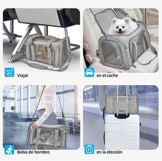 Transportín para Perros Bolsa, Bolsa Transporte Tr
