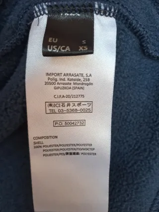 Forro polar Ternua Azul