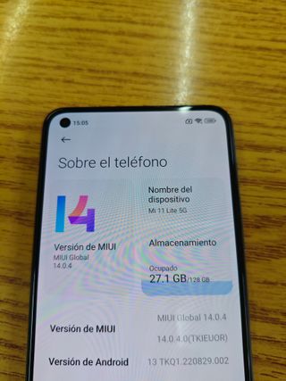 Xiaomi Mi 11 Lite 5G 128GB Verde