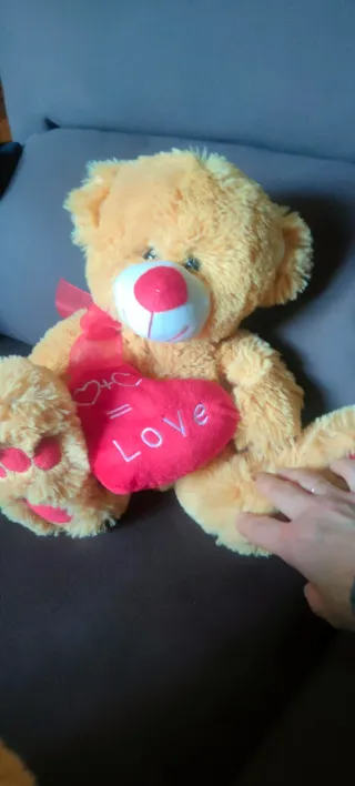 2 Peluches Osos Corazón Te Amo Love