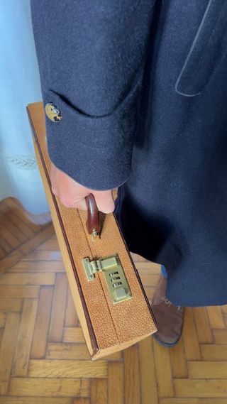 Valigetta rigida vintage a combinazione